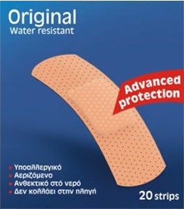 Kessler Original Αντισηπτικά Strips Ανθεκτικά στο Νερό 20 τμχ