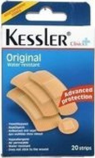Kessler Original Αντισηπτικά Strips Ανθεκτικά στο Νερό 20 τμχ