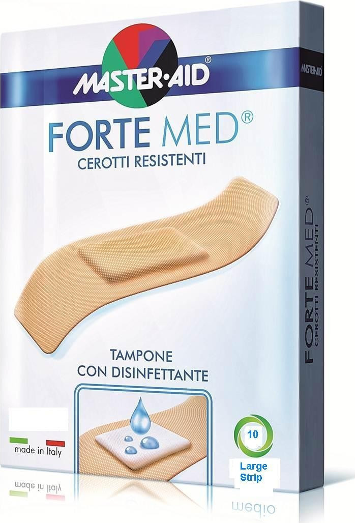 Master Aid Forte Med Φαρδιά 10τμχ