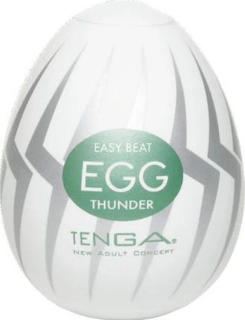 Tenga EGG Thunder White