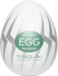 Tenga EGG Thunder White