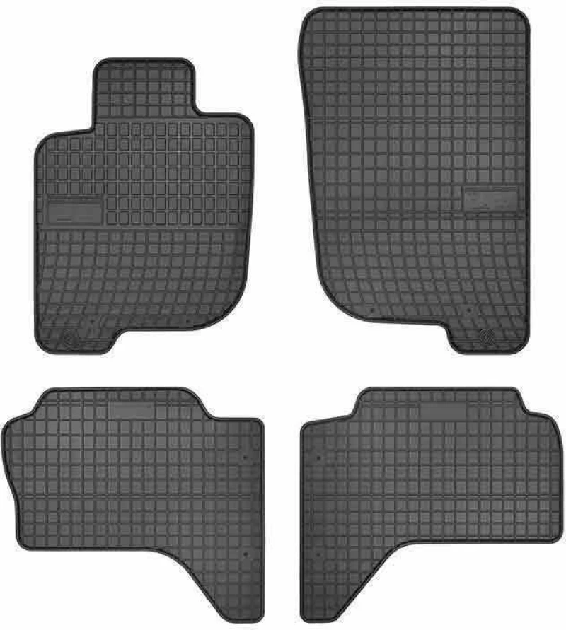 Frogum Σετ Πατάκια 4τμχ από Λάστιχο για Mitsubishi L200 2007