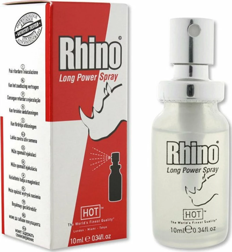 HOT Rhino Long Power Spray 10ml