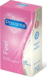 Pasante Sensitive Feel Πολύ Λεπτά Προφυλακτικά, 12τμχ