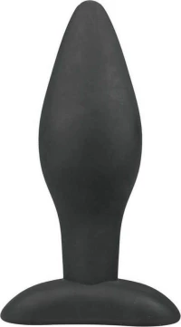 Easytoys Silicone Buttplug Large Black