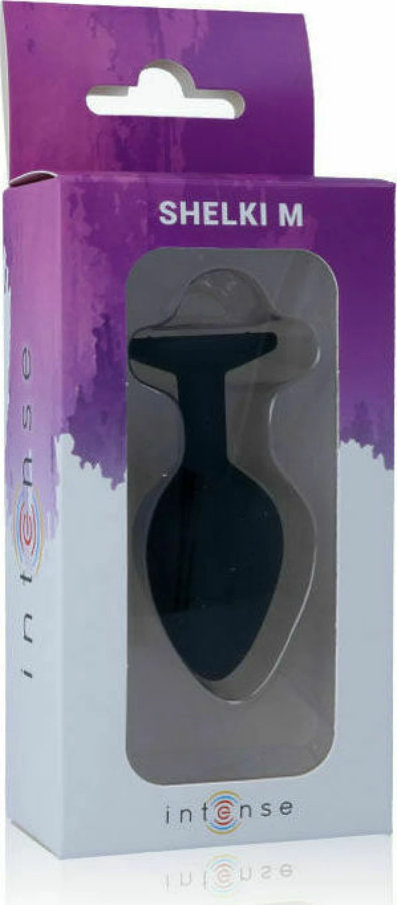 Intense Shelki M Plug Anal Black 8cm