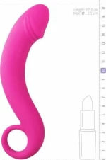 Easytoys Silicone Prostate Dildo Pink 17.5cm