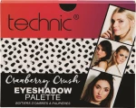 Technic Cranberry Crush Eyeshadow Palette
