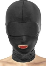 Open Over The Mouth Fetish Mask - Black