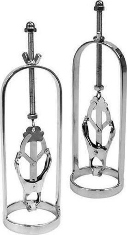 Rimba Nipple Stretchers Pair Silver