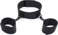Easy cuffs collar arms restraint