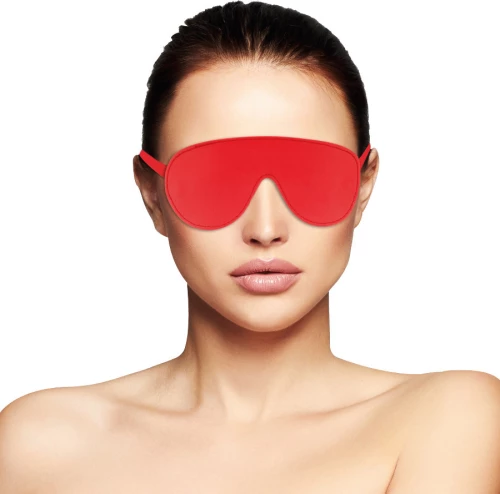 DARKNESS EYEMASK RED HIGH QUALITY(width=80mm,height=160mm,depth=50mm)