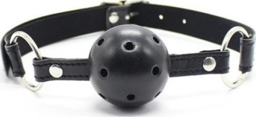 Breathable ball gag (black)