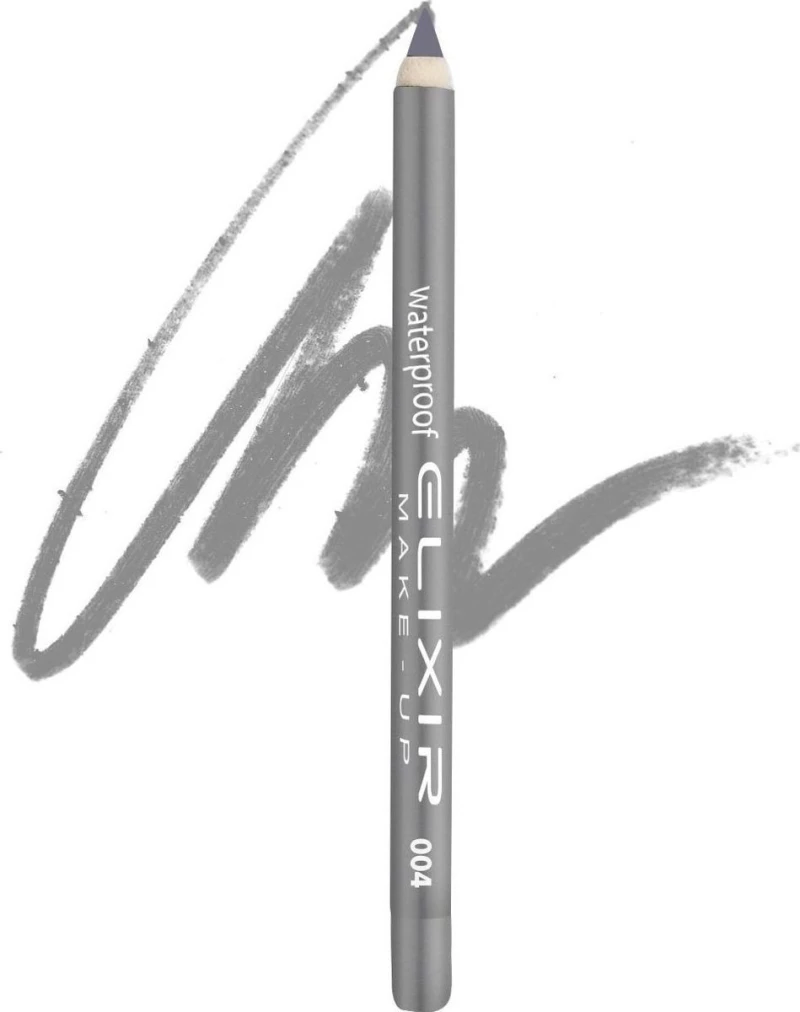 Elixir Waterproof Eye Pencil 004 Silver Eclipse
