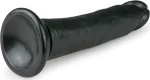 Easytoys Realistic Dildo Veined Dildo with Suction Cup 20.5cm Black