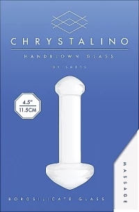 Shots Chrystalino Massage 11.6cm White