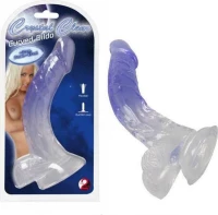 You2Toys Crystal Clear Curved Dildo 22cm