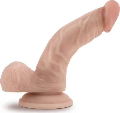 Blush Silicone Willy's-Balls 16.5cm Vanilla