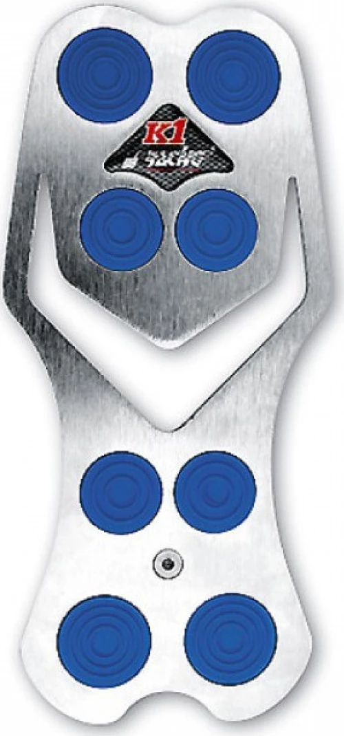 Simoni Racing Τεμπέλης Ποδιού (Χρώμιο/Μπλε) SR800PBX
