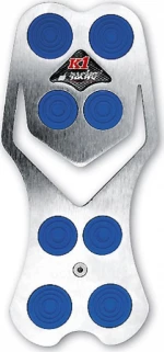 Simoni Racing Τεμπέλης Ποδιού (Χρώμιο/Μπλε) SR800PBX
