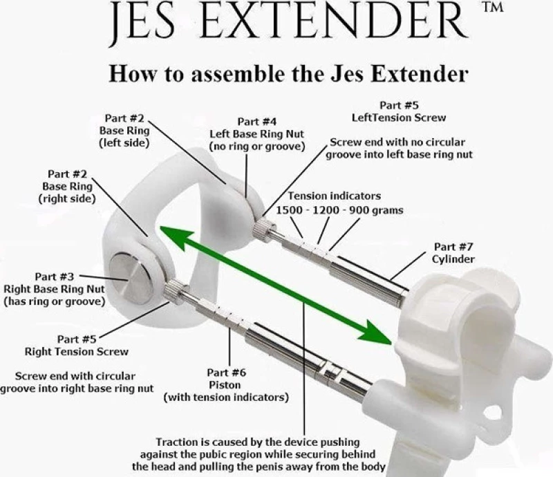 Jes Extender Titanium - Penis Enlarger