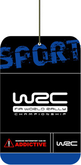 Αρωματική πλακέτα 2D sport WRC(007420)