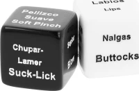 BLACK&SILVER DICE FOR COUPLES ES/EN