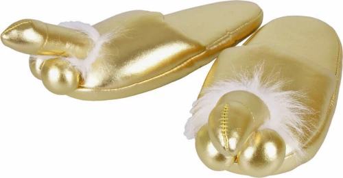 You2Toys Golden Penis Slippers