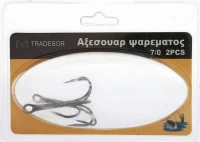 Tradesor Αγκίστρια 7/0 Σετ 2τμχ