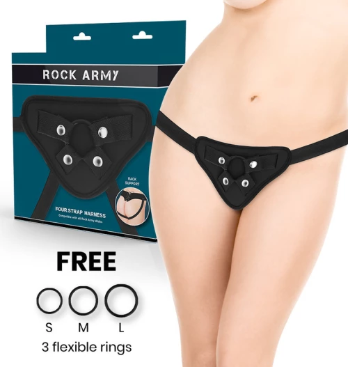 ROCKARMY ADJUSTABLE HARNESS AND FLEXIBLE RINGS
