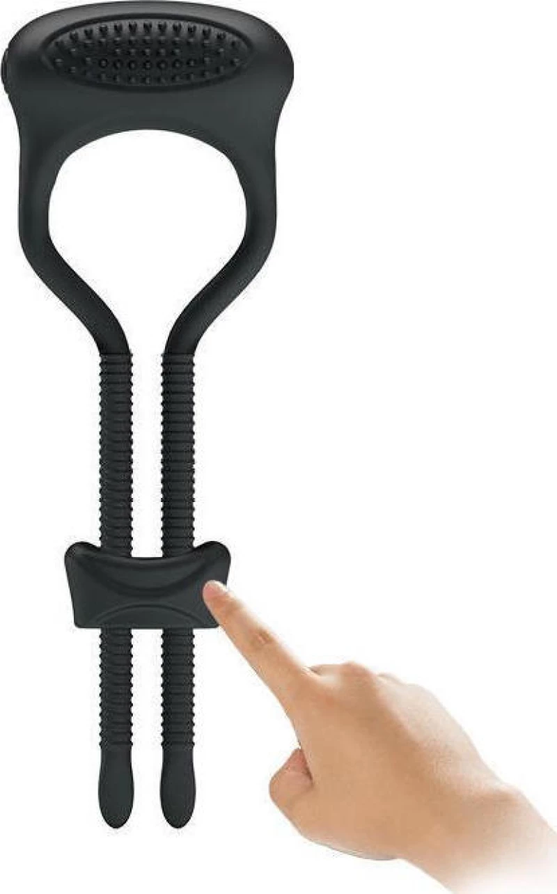 Pretty Love Curitis Cockring Black