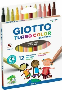 Giotto Turbo Maxi Skin Tones 12 Χρώματα