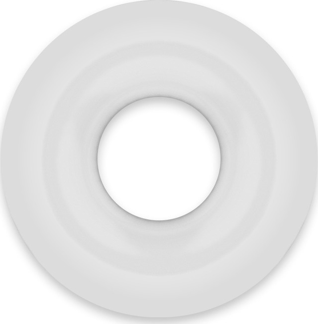 Powering Super Flexible Resistant Ring Clear 4.5cm