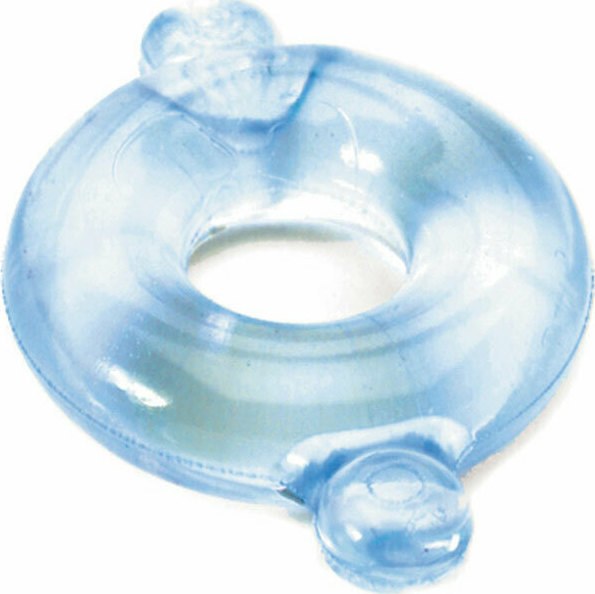 SPARTACUS Elastomer Cock Ring blue. Ελαστικό δακτυλίδι.
