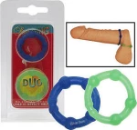 ΔΑΚΤΥΛΙΔΙΑ ΠΕΟΥΣ STRETCH COCK RING DUO