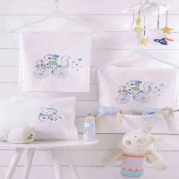 Rythmos Κουβέρτα Κούνιας Clunny Πικέ 120x150cm