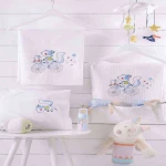 Rythmos Κουβέρτα Κούνιας Clunny Πικέ 120x150cm
