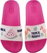 Cubanitas Σαγιονάρες Tropical 11-324 Λευκό