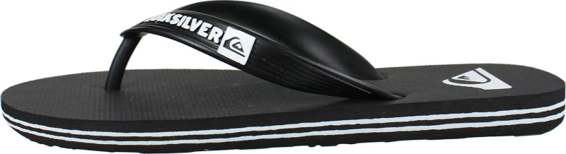 Quiksilver Molokai - Flip-Flops For Boys (Aqbl100277) - Black/White