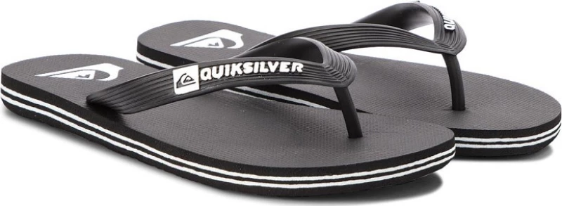 Quiksilver Molokai - Flip-Flops For Boys (Aqbl100277) - Black/White