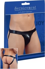 Svenjoyment Underwear Wetlook Jockstrap Black