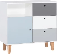 Συρταριέρα Concept Γαλάζια 103.2x45x96.2cm
