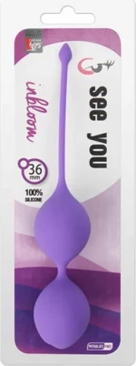 Dream Toys See You In Bloom Duo Balls Purple 3.6cm