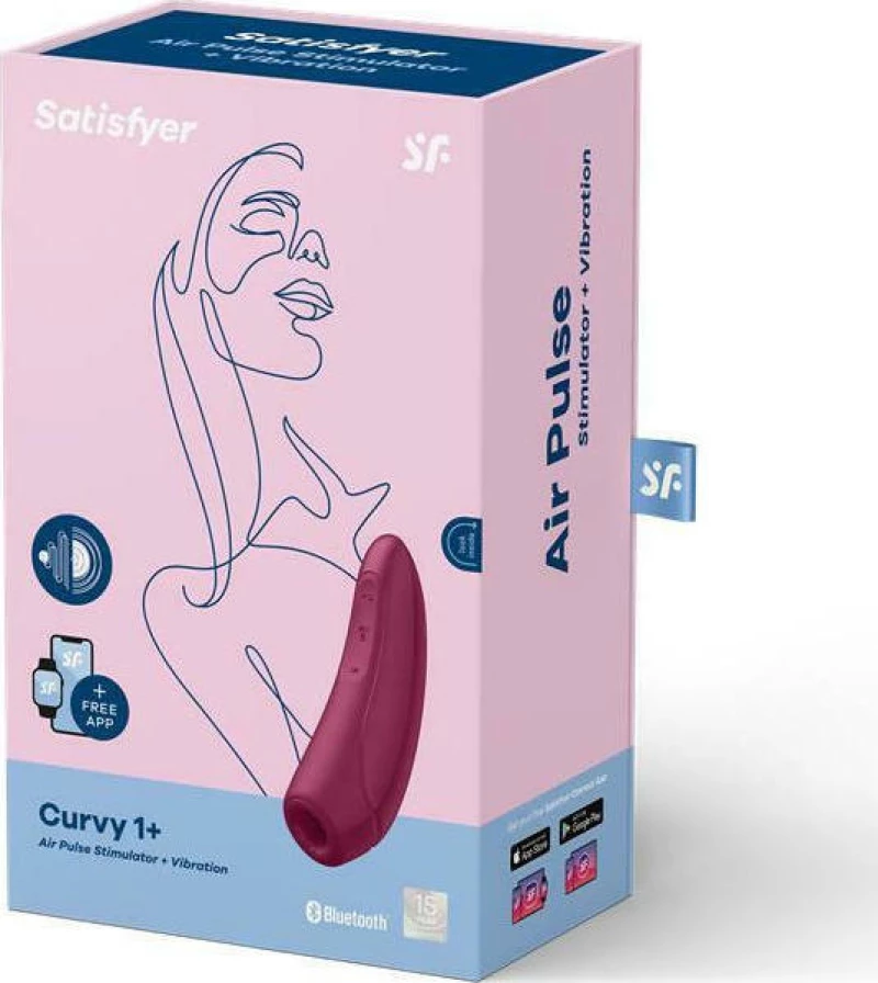 Satisfyer Curvy 1+ Rose Red