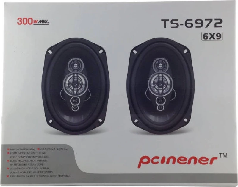 Ηχεία Αυτοκινήτου - Pcinener - Ts-6972- 6X9Cm - Oem