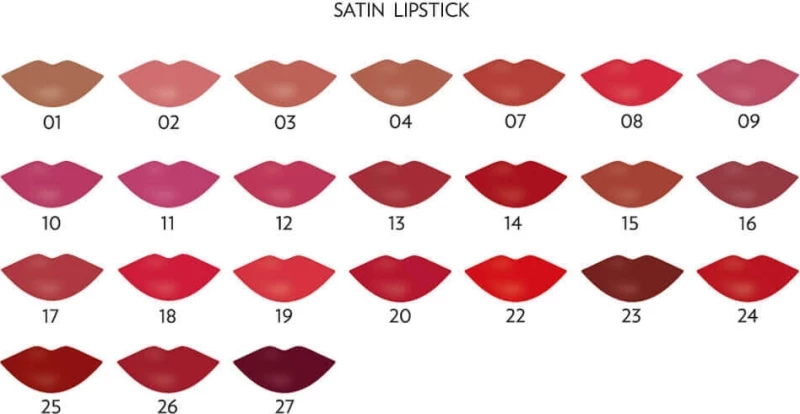 Golden Rose Satin Lipstick 10