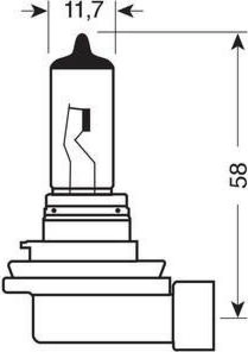 Lampa H8 Xenon Ice 12V 2τμχ