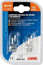 Lampa W21W Wedge base lamp 12V 2τμχ