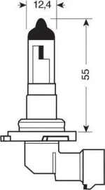 Lampa HB4-9006 12V 1τμχ