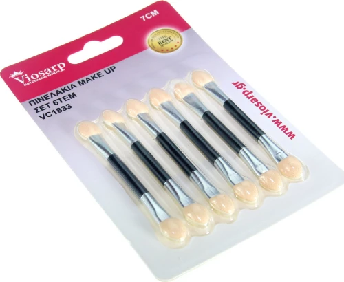 ΠΙΝΕΛΑΚΙΑ MAKE UP ΣΕΤ 6ΤΜΧ VC1833